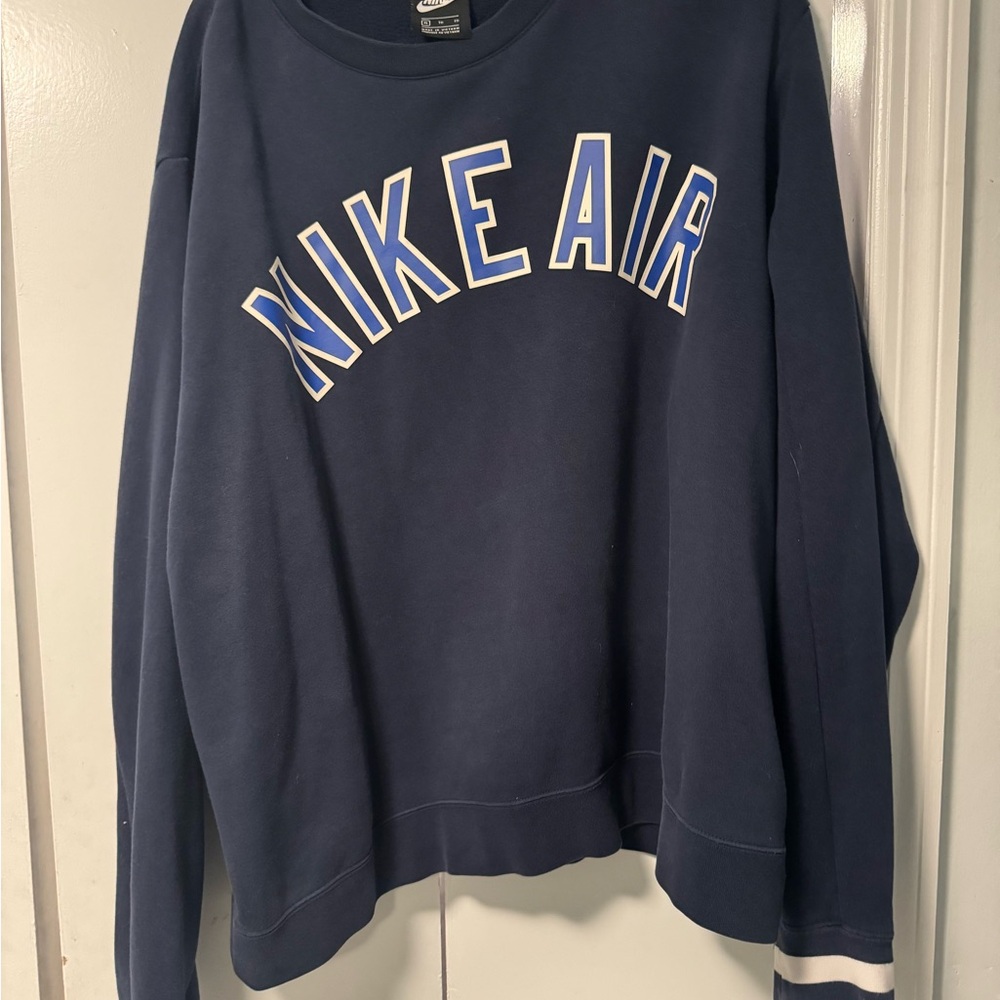 Nike Air Navy Blue Crewneck Sweater